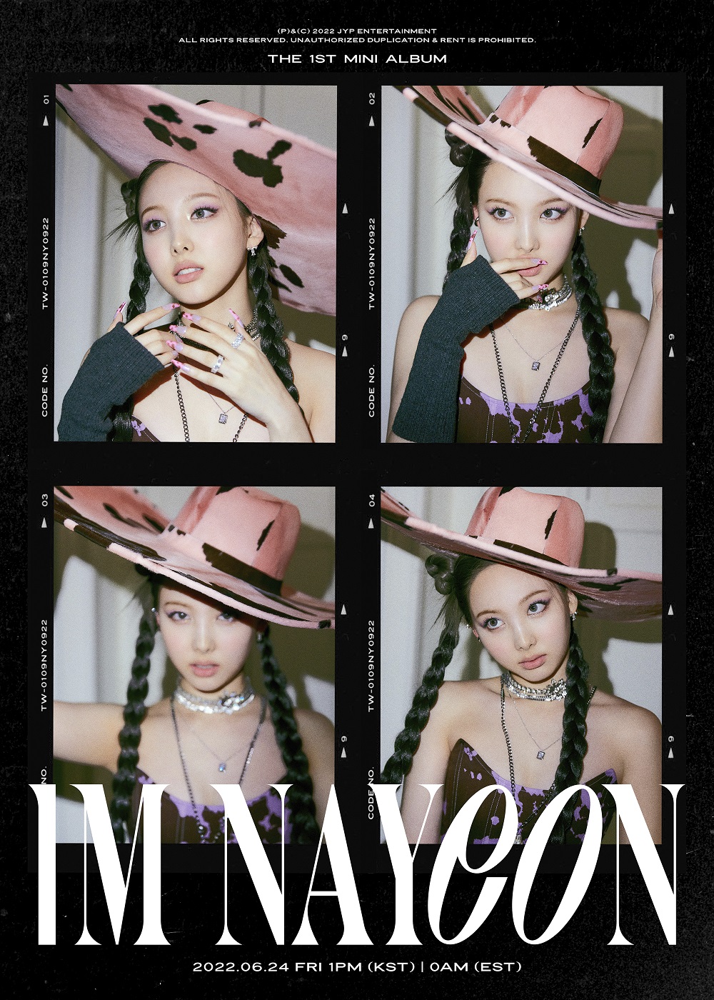 TWICE - IM NAYEON - 1st Mini Ablum - POP - Official Photocards
